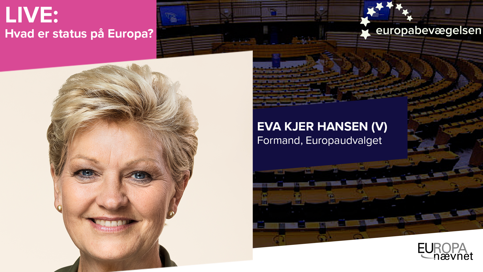 Hvad er status på Europa med Eva Kjer Hansen (V)